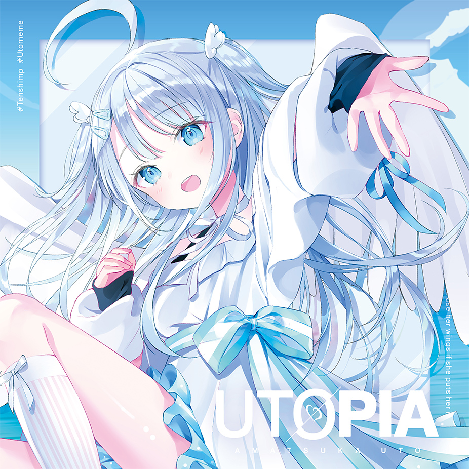 Amatsuka Uto CD “UTOPIA” Limited Version / Tenshimp Set (CD+Acrylic Stand)