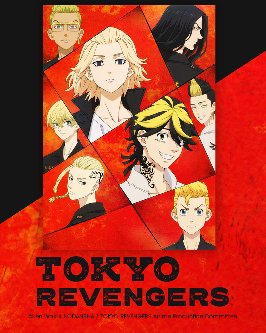 Collab with TV Anime Tokyo Revengers is live!