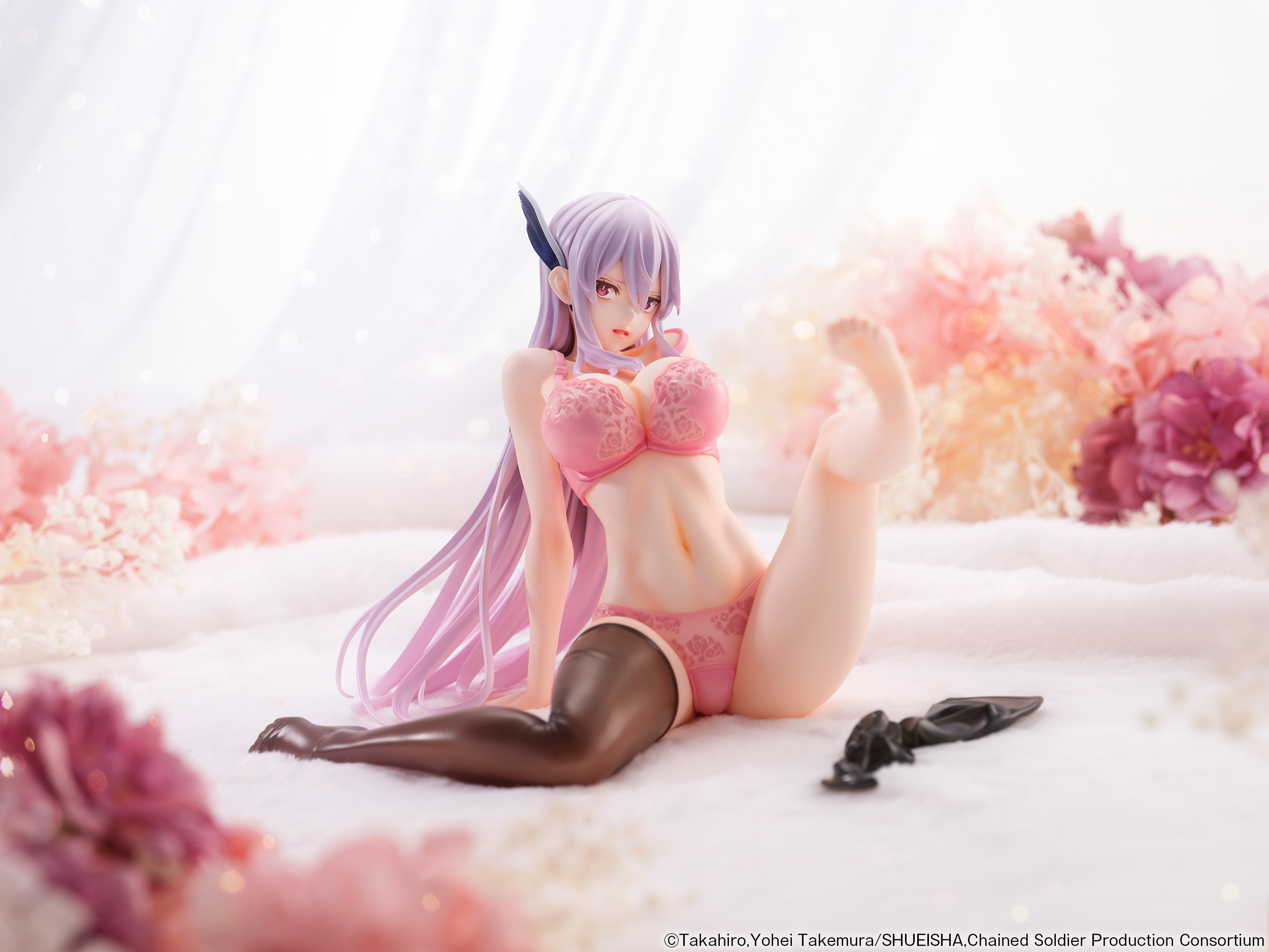 Recreated the Reward Scene! 1/7 scale figure “Kyouka Uzen Lingerie style” from TV Anime “Chained Soldier” Now Available for Order!